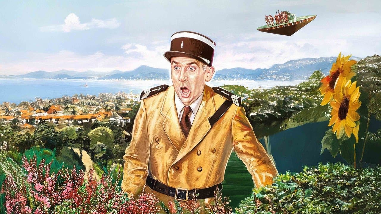 Le Gendarme et les Extra-terrestres backdrop